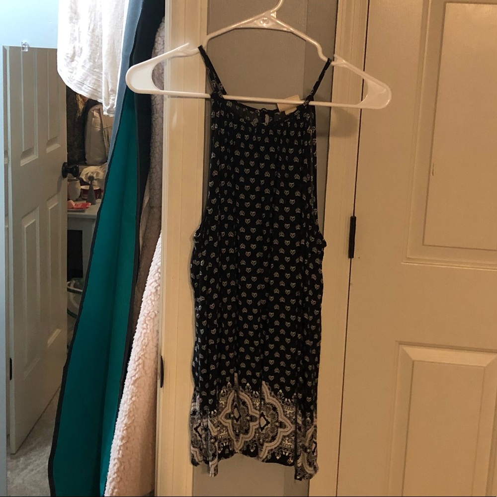 Black and White Tank